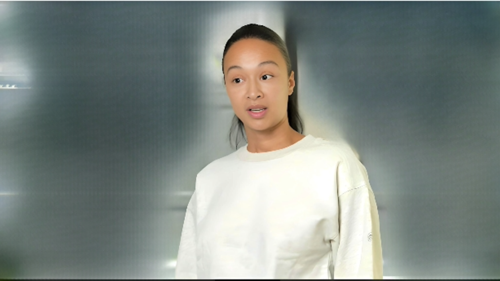 Draya Michele Net Worth: How Rich Is She? Beautiful picture in white shirt.