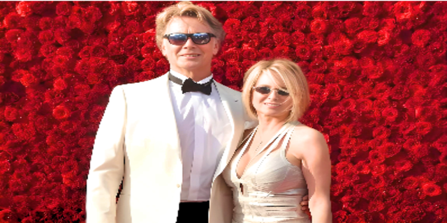 John Schneider with his wife Alicia Allain